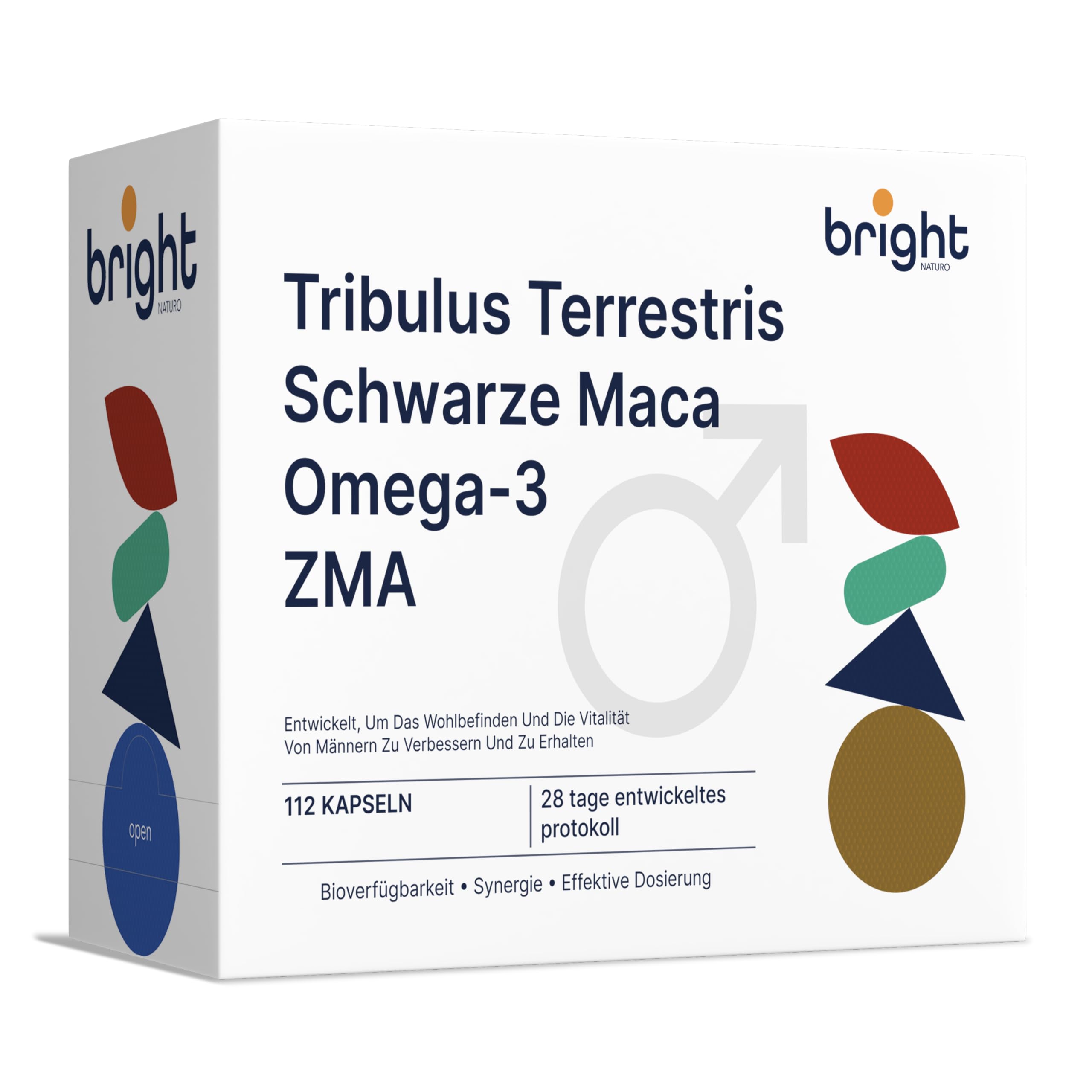 TRIBULUS + MACA + GRAINE-DE-UVA + L-ARGININE VIGUEUR, Potentiel, Force et Énergie. 100% naturel. 112 sachets quotidiens