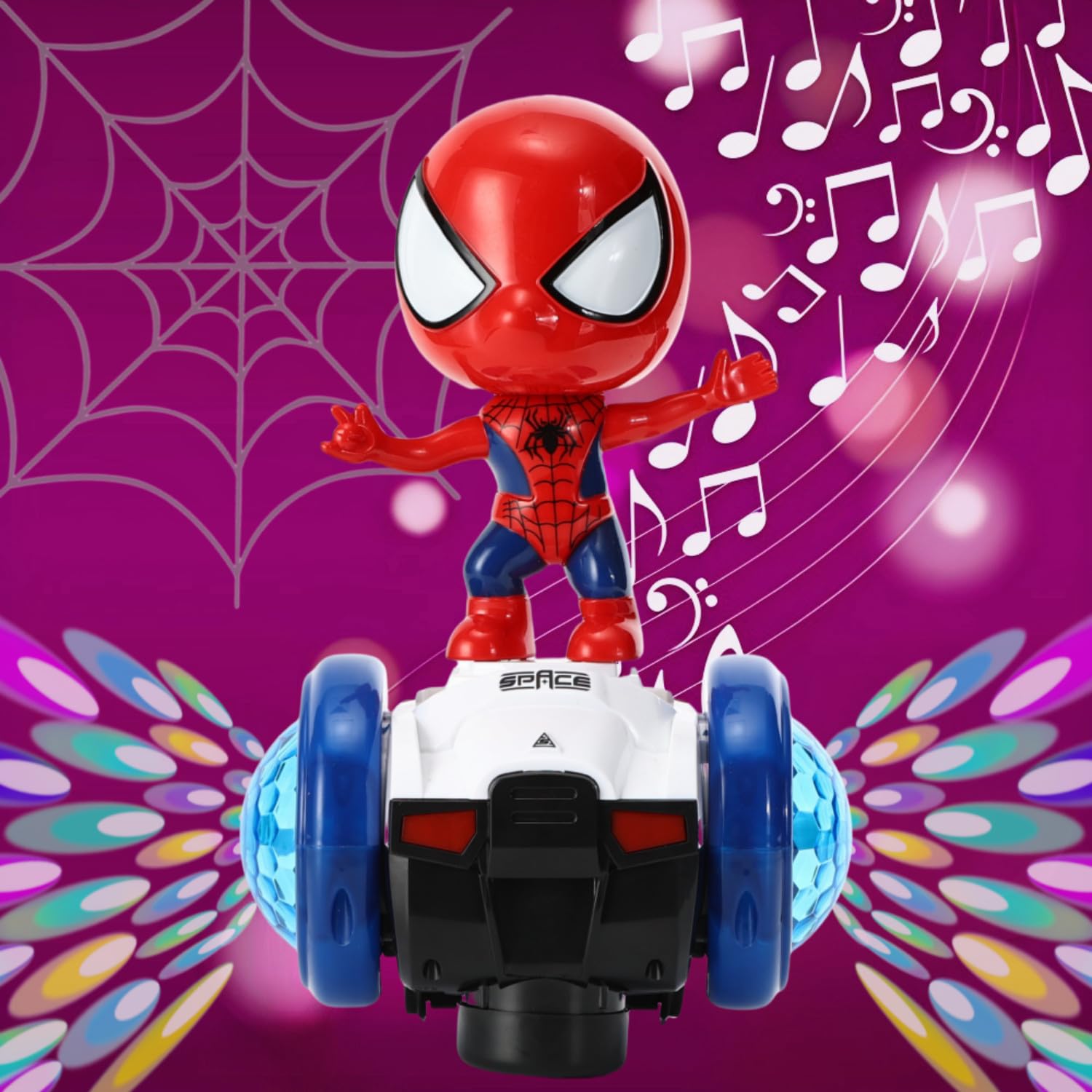 Dancing Spider Robot Toys For Kids Spin Interactive Electric Robot