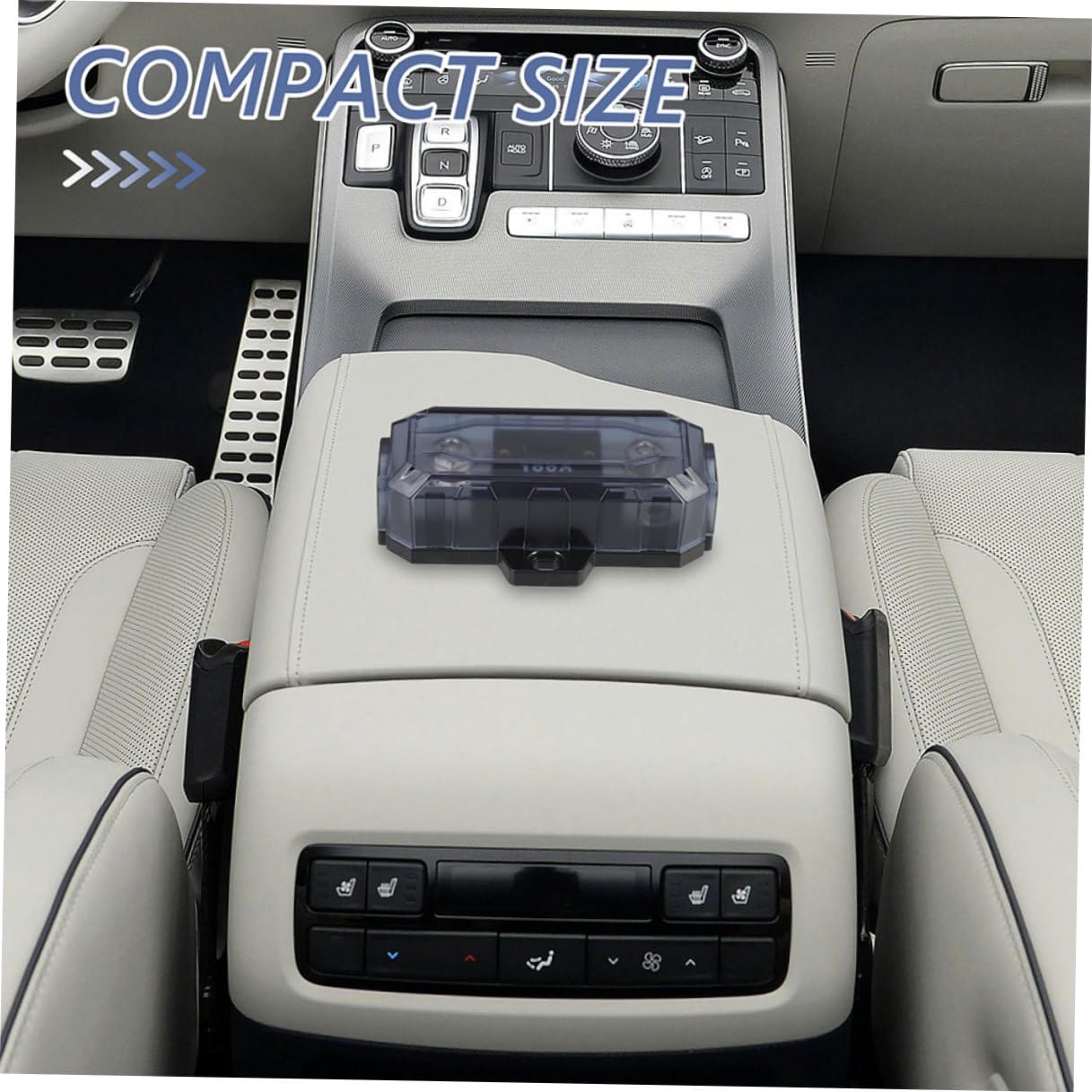 GALPADA Portafusibile Anl 2 Pezzi per Amplificatore Audio Auto 100a in Lega di Zinco Protezione Affidabile per Sistemi Audio Automobilistici