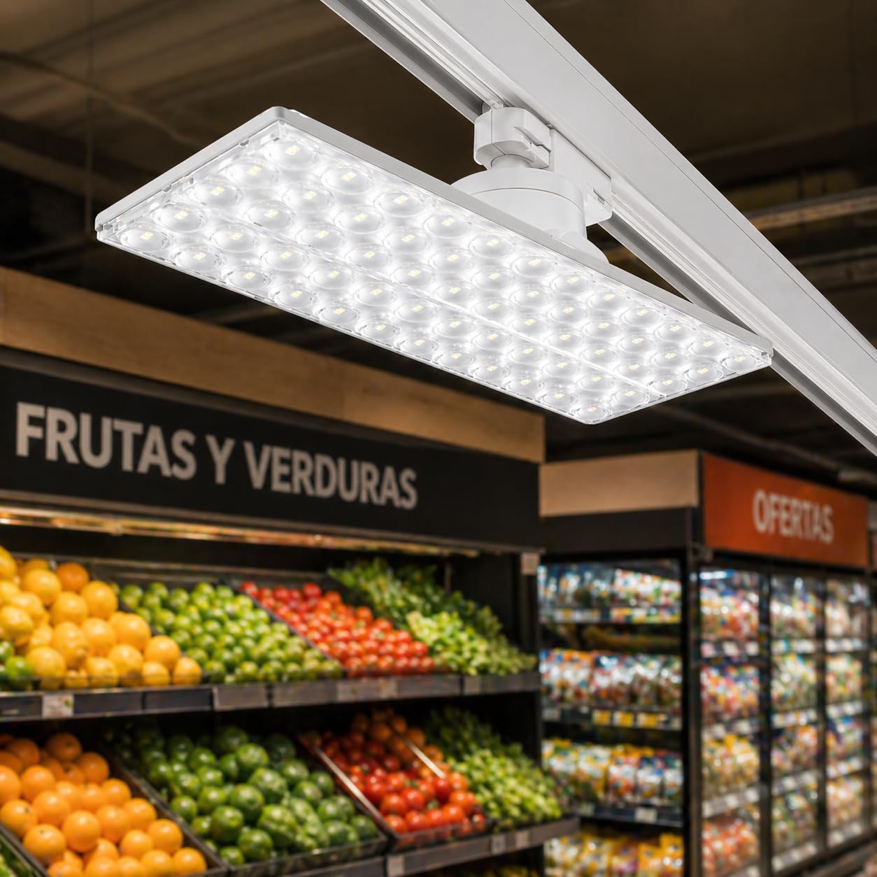 Foco Led Para Carril Market Blanco 30W CCT | Greenice