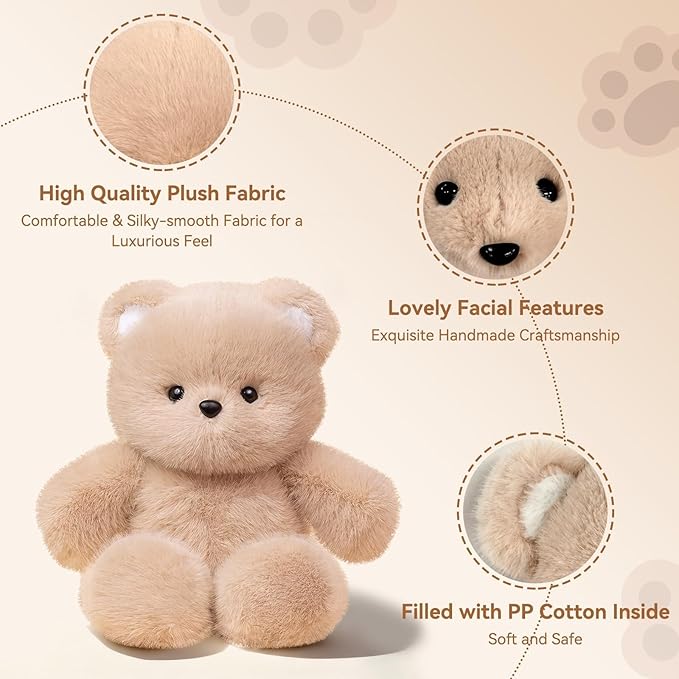 Oso de Peluche 16 pulgadas - Juguete Suave para Niños y Adultos miniatura 4