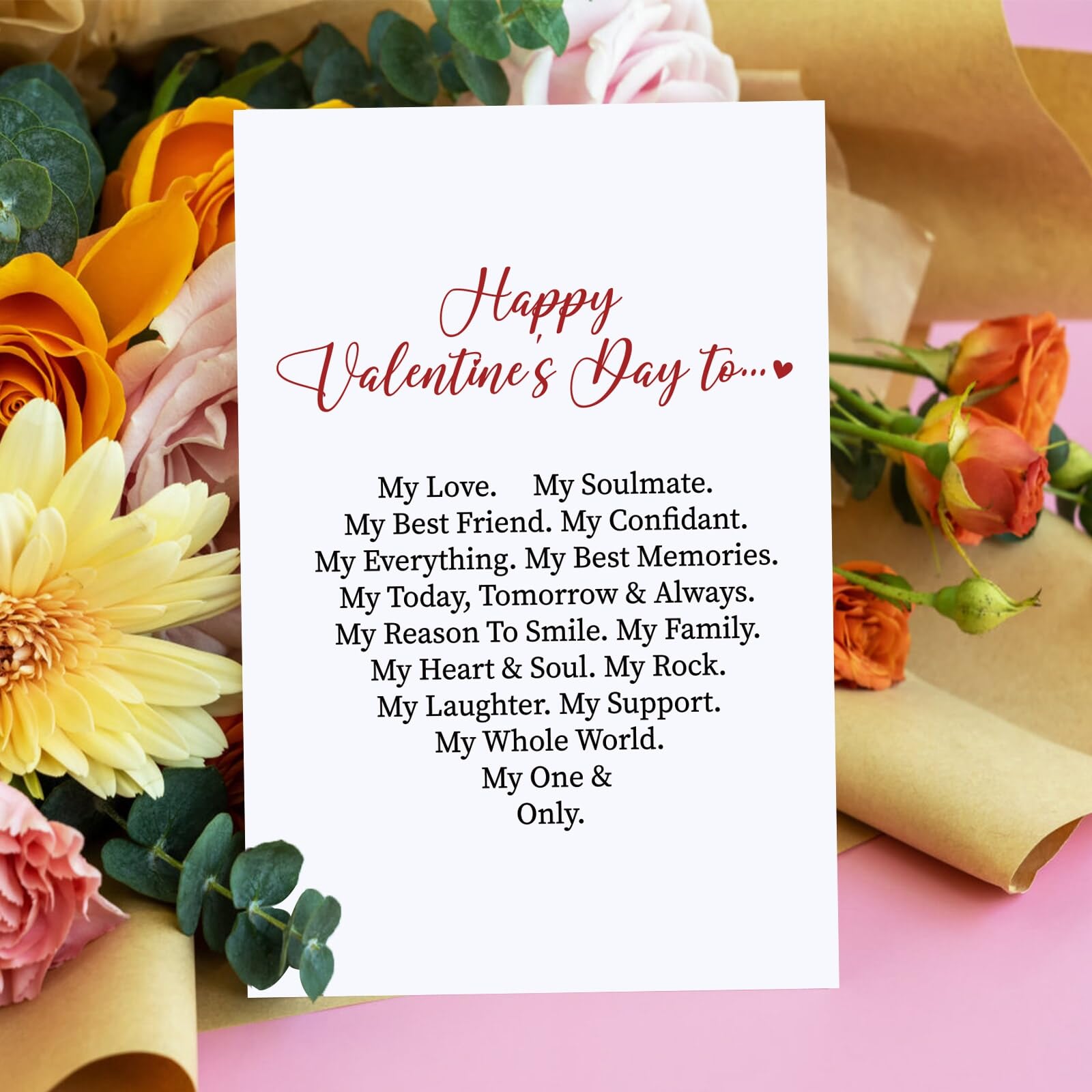 Lustige Valentinstagskarte Mit Taco-Design – Witziges Geschenk Für Ihn & Sie