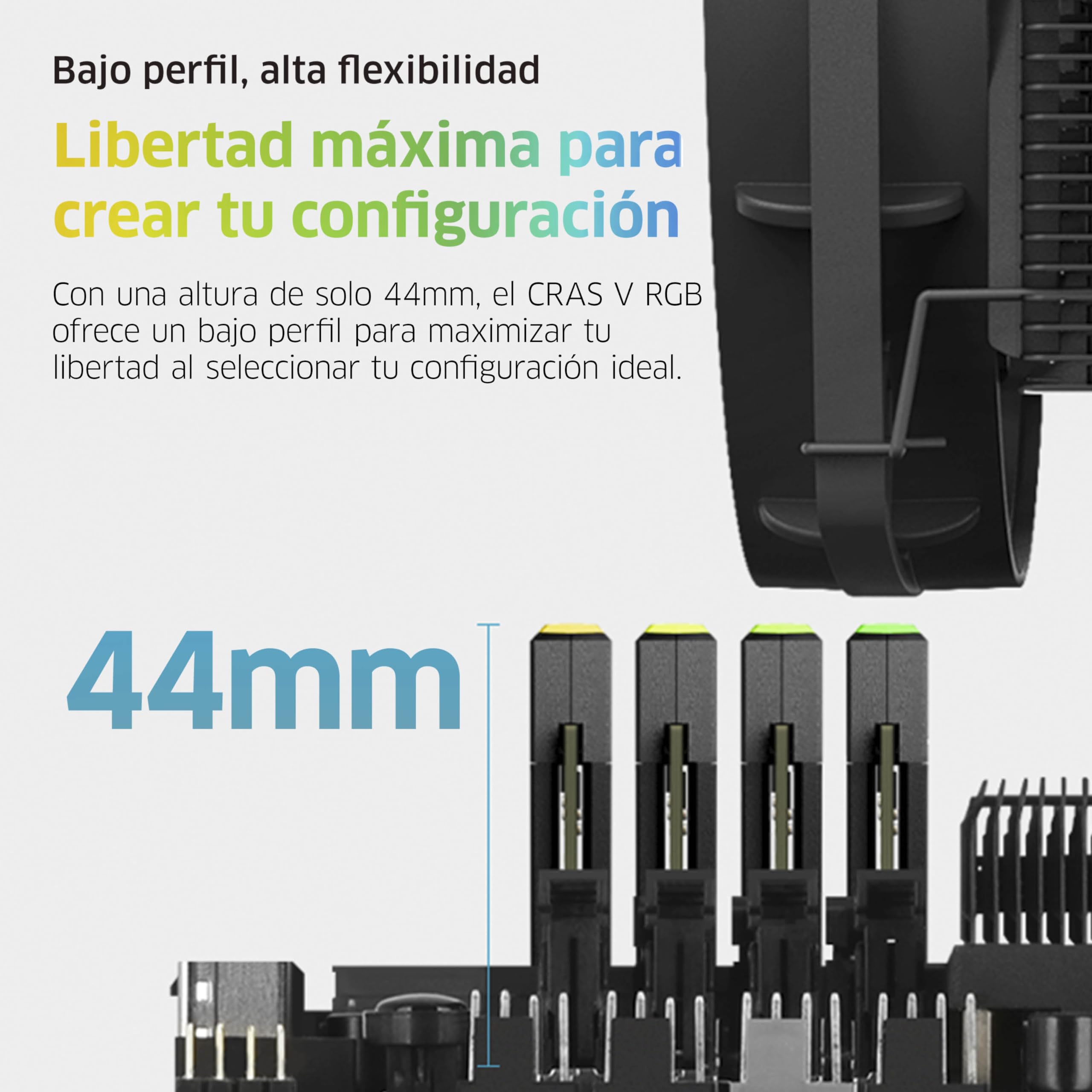 KLEVV CRAS V DDR5 RGB 32GB (2X 16GB) 6000MH/z CL28 Memoria RAM Gaming Kit XMP 3.0 Alto Rendimiento Overclocking 28-36-36-76 – Juega más rápido con un CL28 ultrabajo
