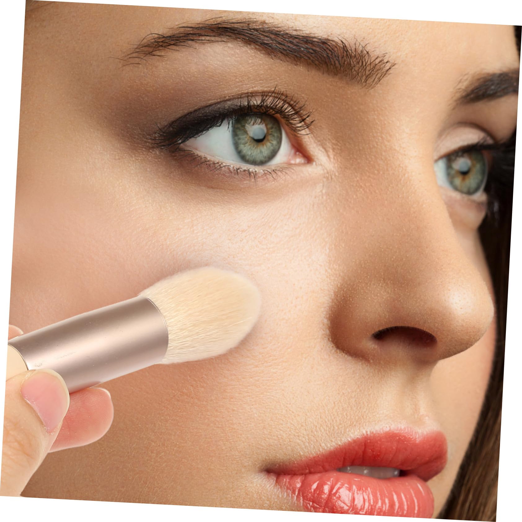 MAGICLULU 5 Set Di Pennelli Per Il Trucco Eleganti E Cosmetici Per Ombretti Da Donna Formato Da Viaggio Per Fard Strumenti Di Bellezza Per Il Viso.
