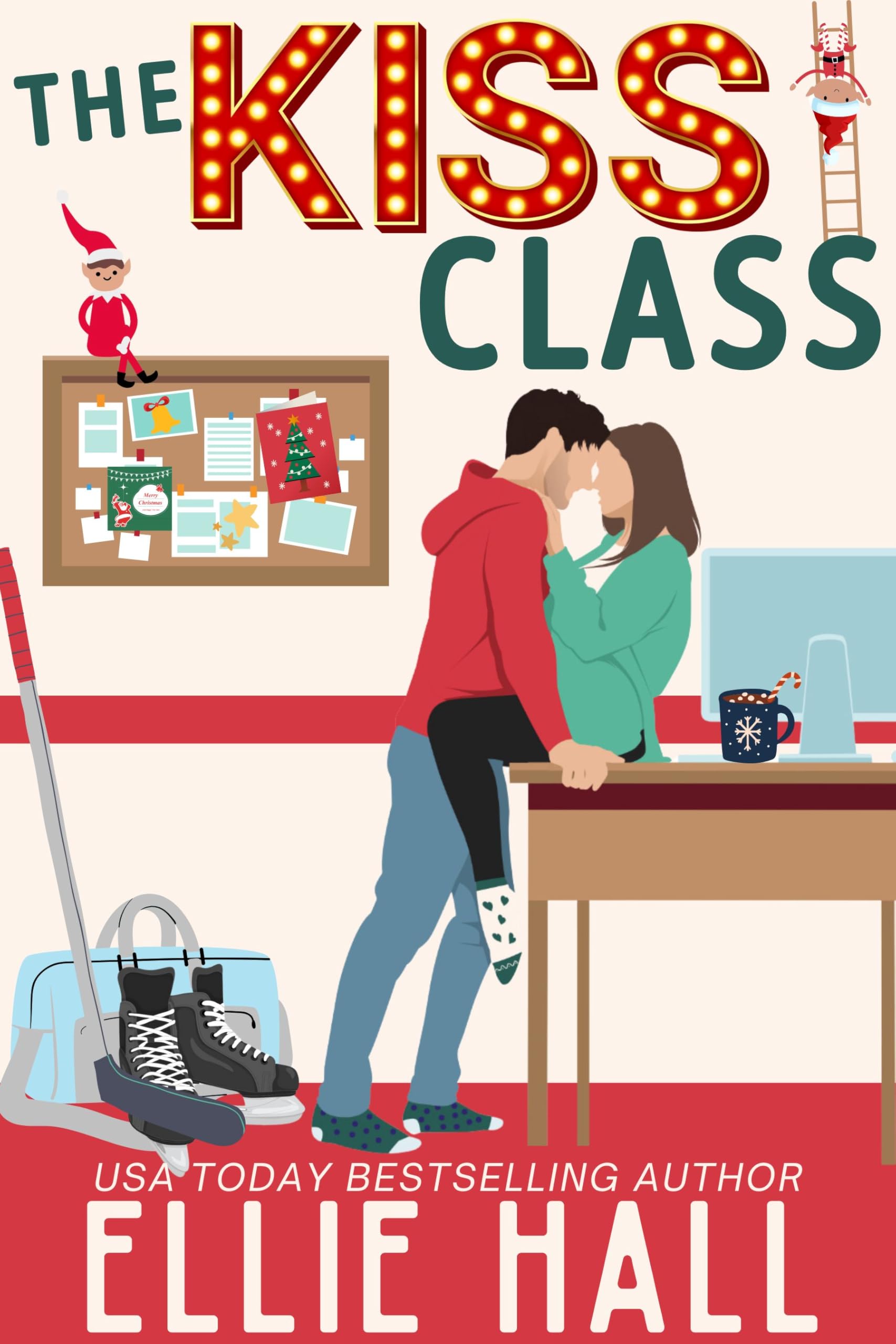 The Kiss Class: A Dating the Coach's Daughter Hockey Romcom (Nebraska Knights Holiday Hockey Romance)