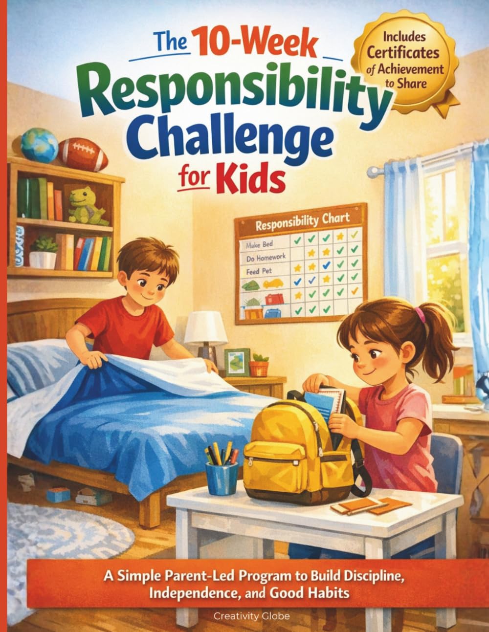 The 10-Week Responsibility Challenge for Kids: A Simple Parent-Led Program to Build Discipline, Independence, and Good Habits