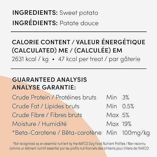 Miniatura 8 de Crumps Naturals Masticables de batata 612 g21.6 oz