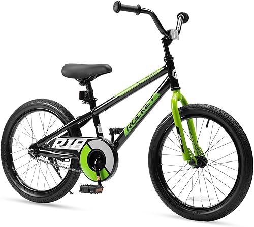 Miniatura 26 de Chipmunk Kids Bike 12 14 16 18 Inch Bicycle with Training Wheels Beginners Boys Girls Ages 3-10 Years Multiple Colors Cohete Azul