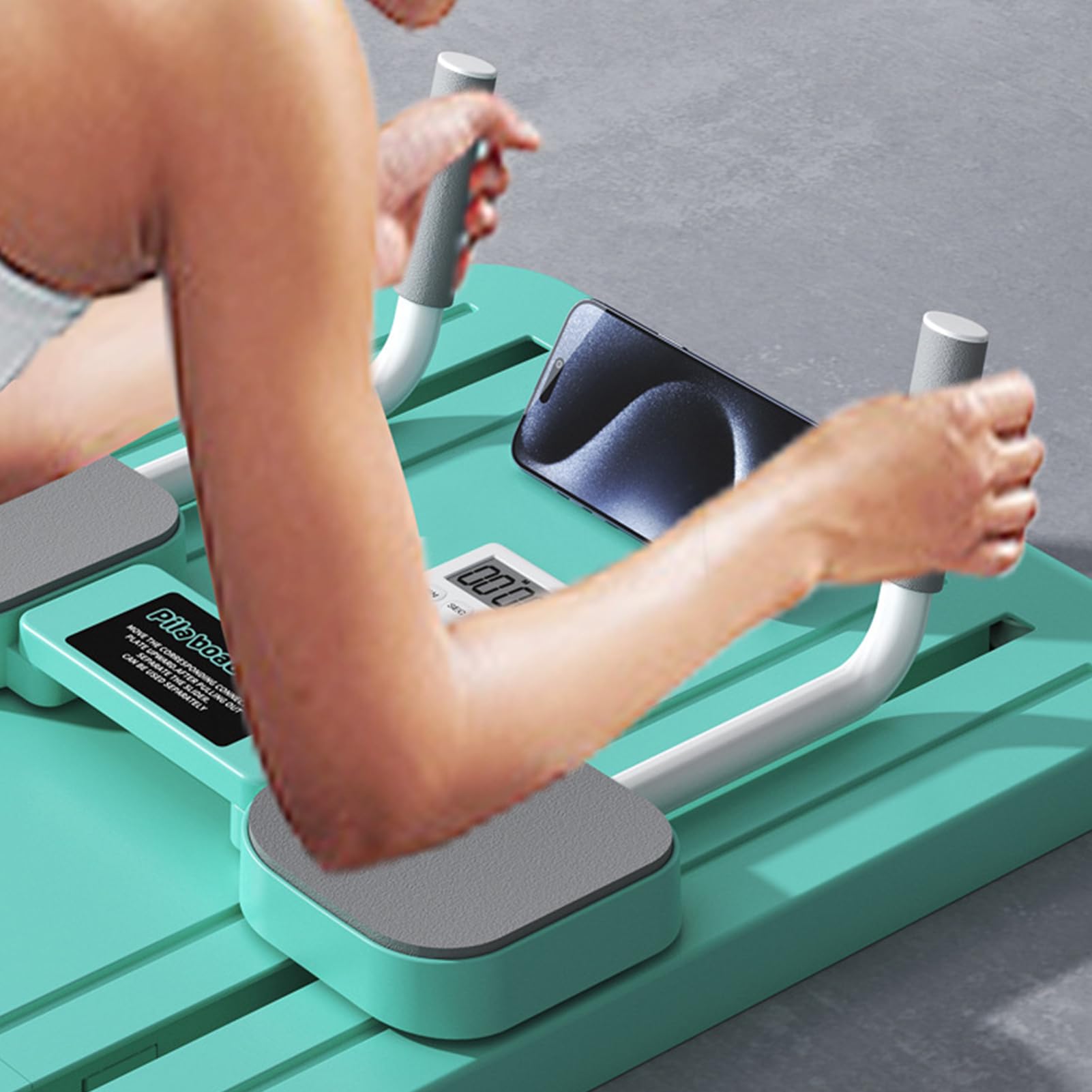 Pilates Reformer - Tavola per addominali e pilates, per allenamento completo, strumento fisico multifunzionale, strumento domestico per uomini e donne, allenamento fitness, attrezzatura per esercizi