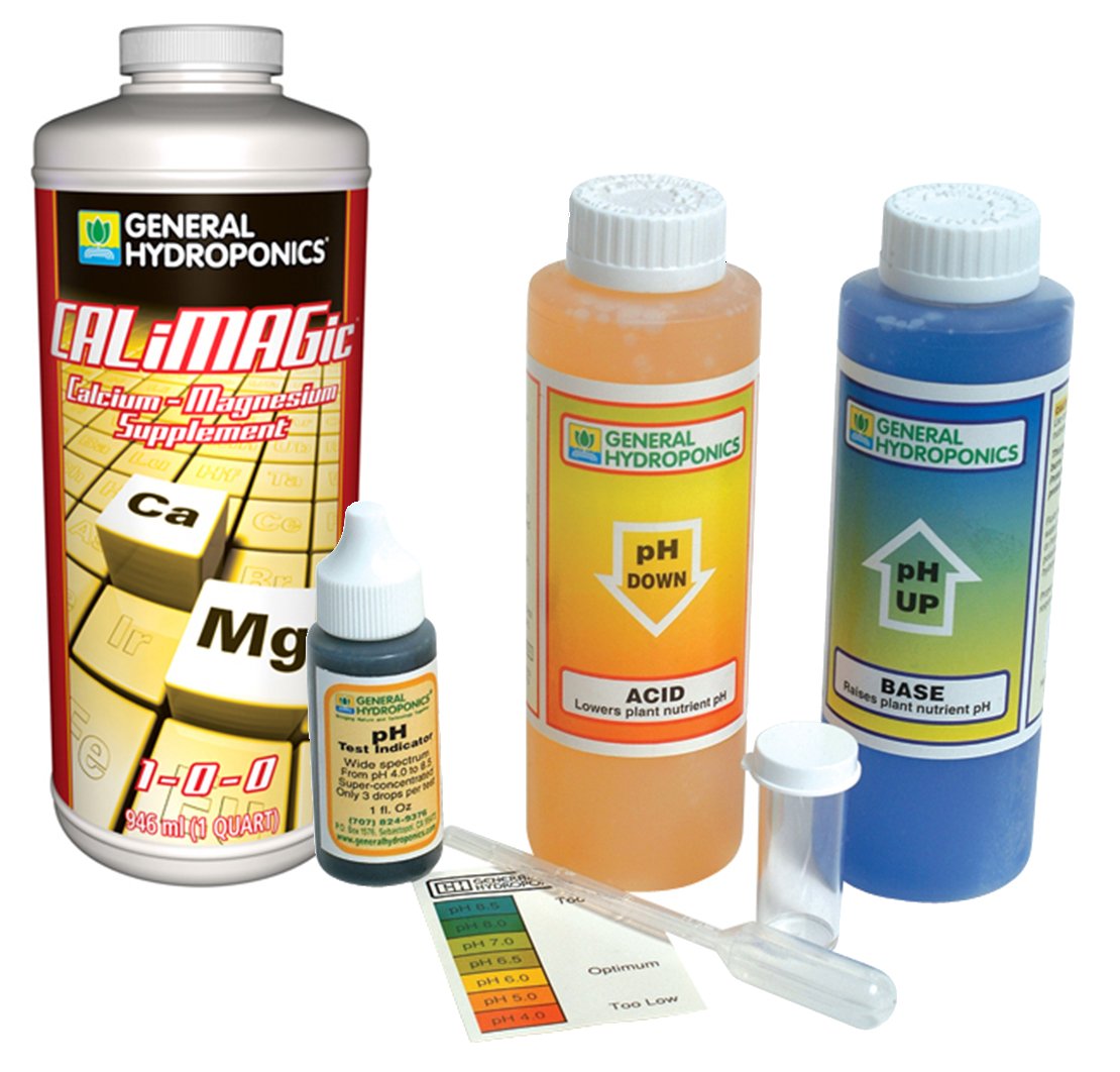 Buy General Hydroponics GLCMBX0014 Calimagic 1 Quart and Ph Control Kit