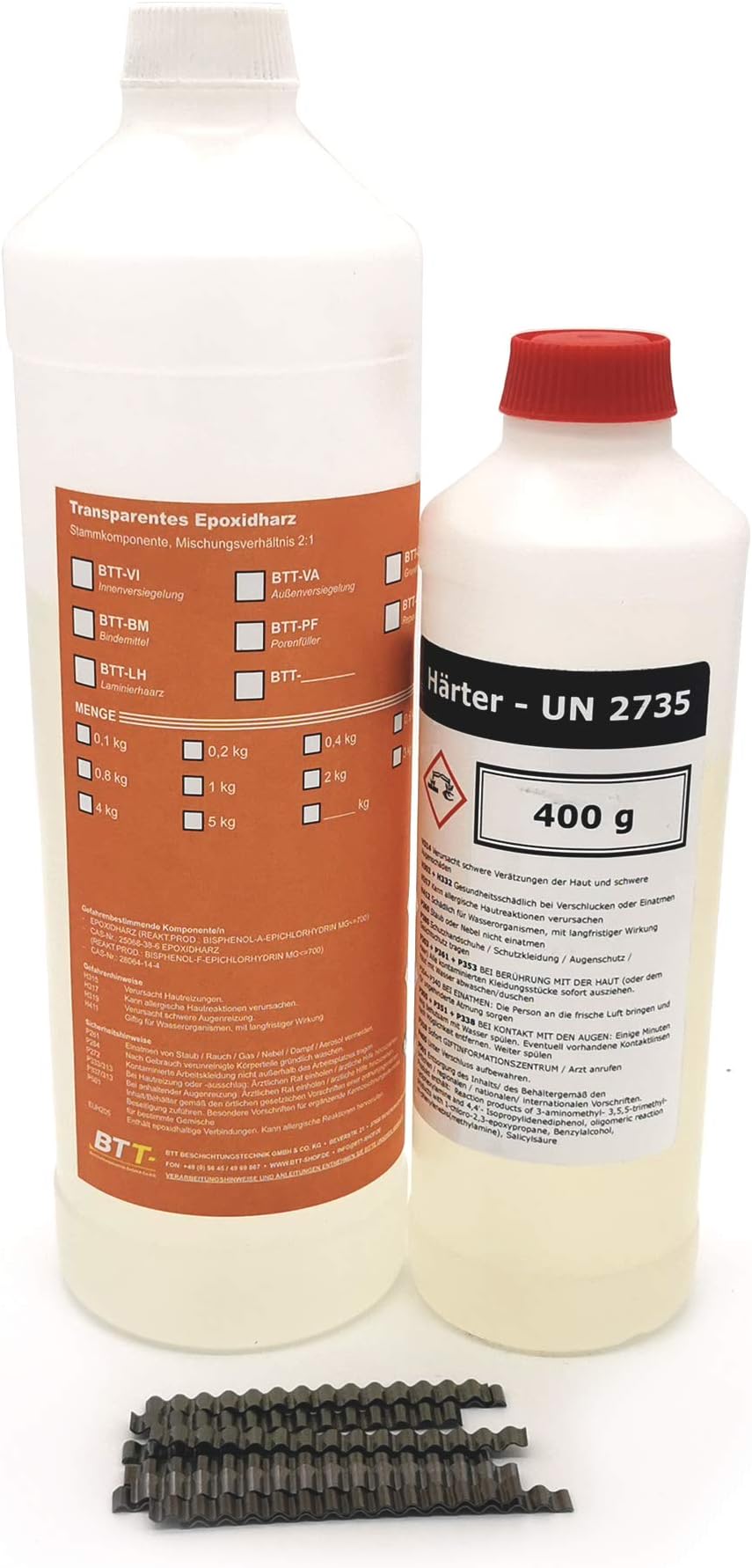 1,2kg Epoxidharz, Gießharz, Laminierharz, Rissharz, Injektionsharz