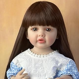 SHENGX Bebe Reborn Silicone Realista 22 Polegadas Boneca De Silicone LaváVel Bebe Reborn Silicone Solido Realista Bebe Reborn Menina Com Roupas De Boneca Presente De Boneca De Verdade,Boy