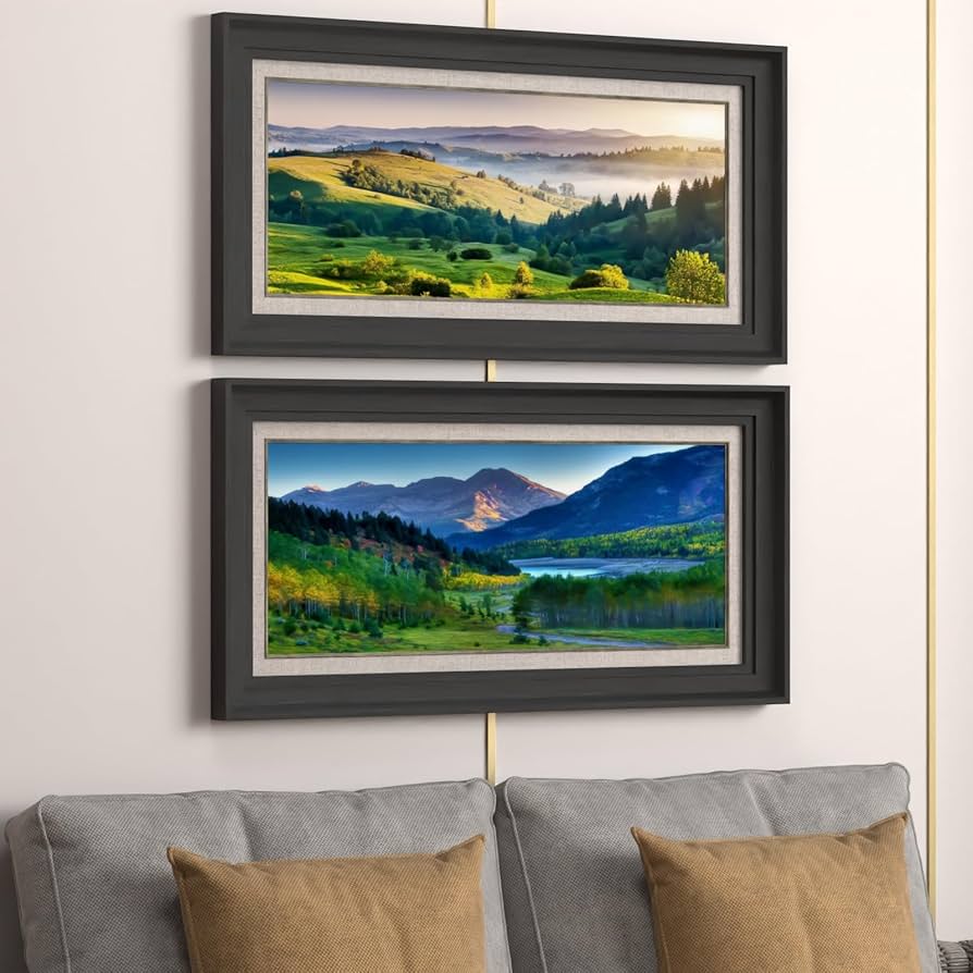 山森林絵インテリア※飾り収蔵