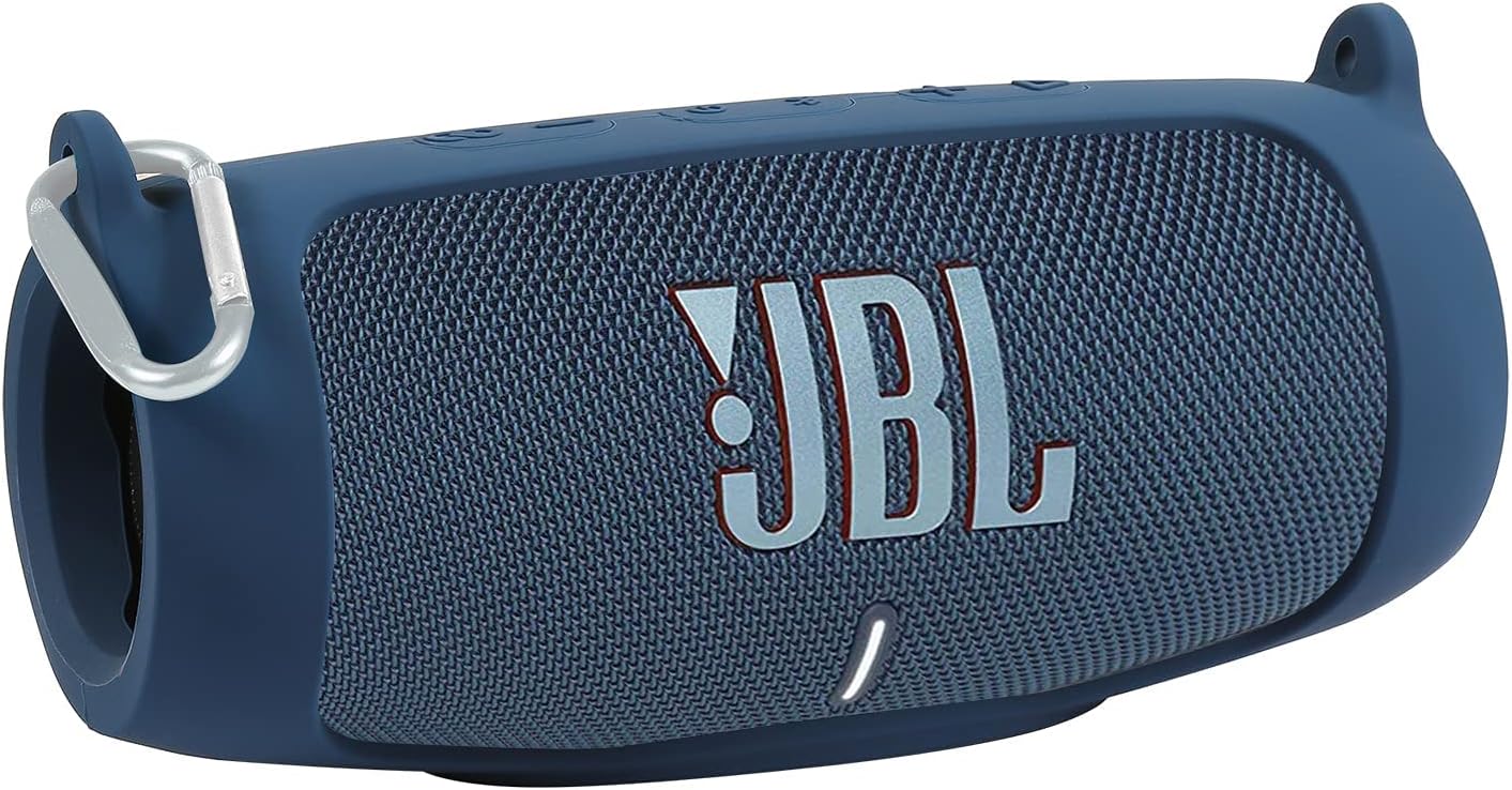 co2CREA Hard + Silicone Case for JBL Charge 5 Speaker