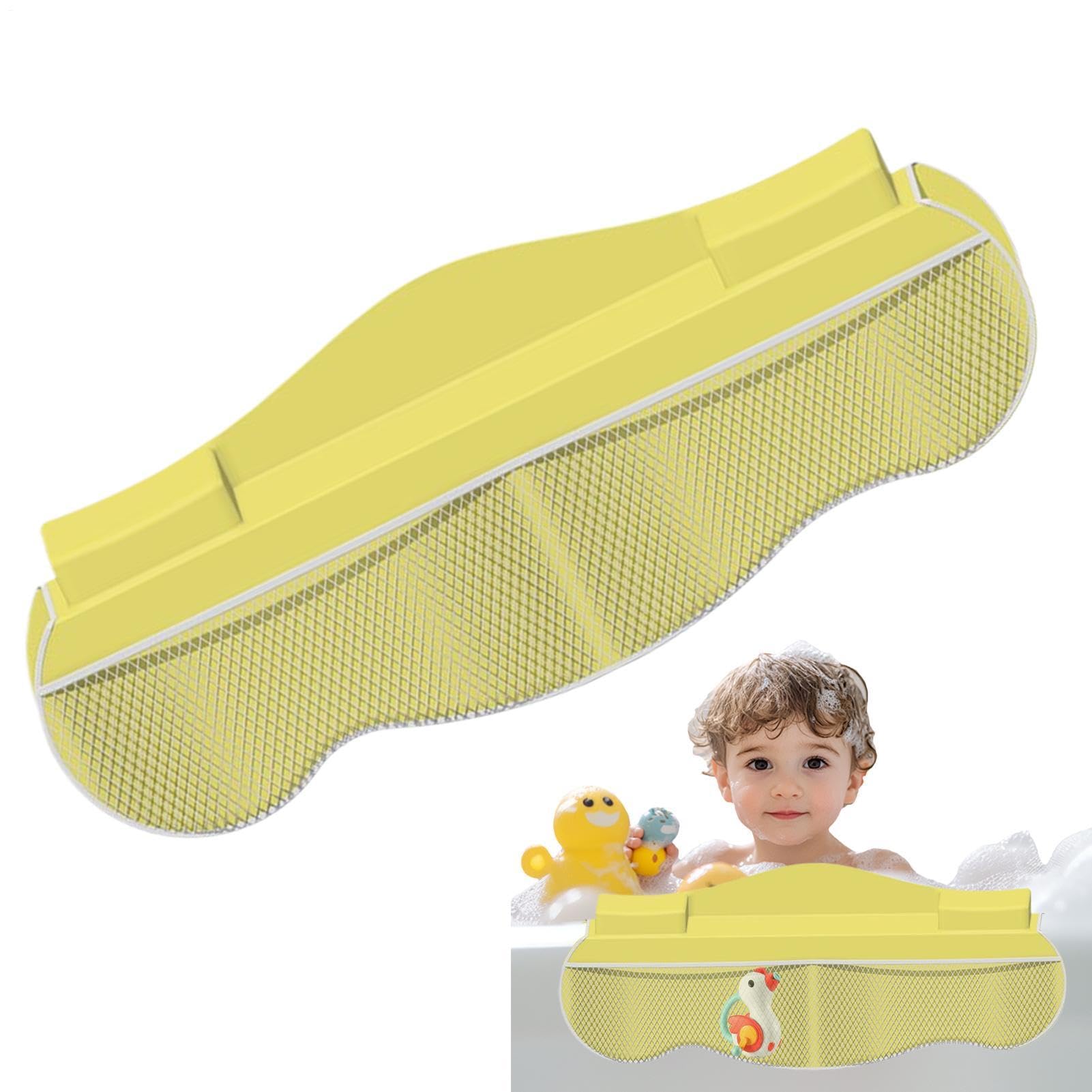 Protections d'eau pour baignoire pour un bain d'enfant propre avec porte-jouets