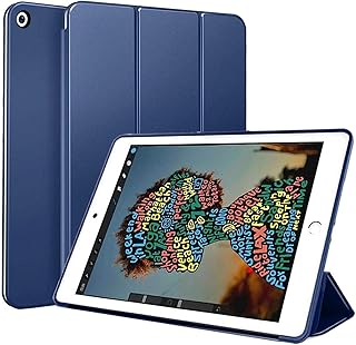 Smart Flip Leather Cover for iPad 10.2 2020 8th Gen / 2019 7th Gen - Blue