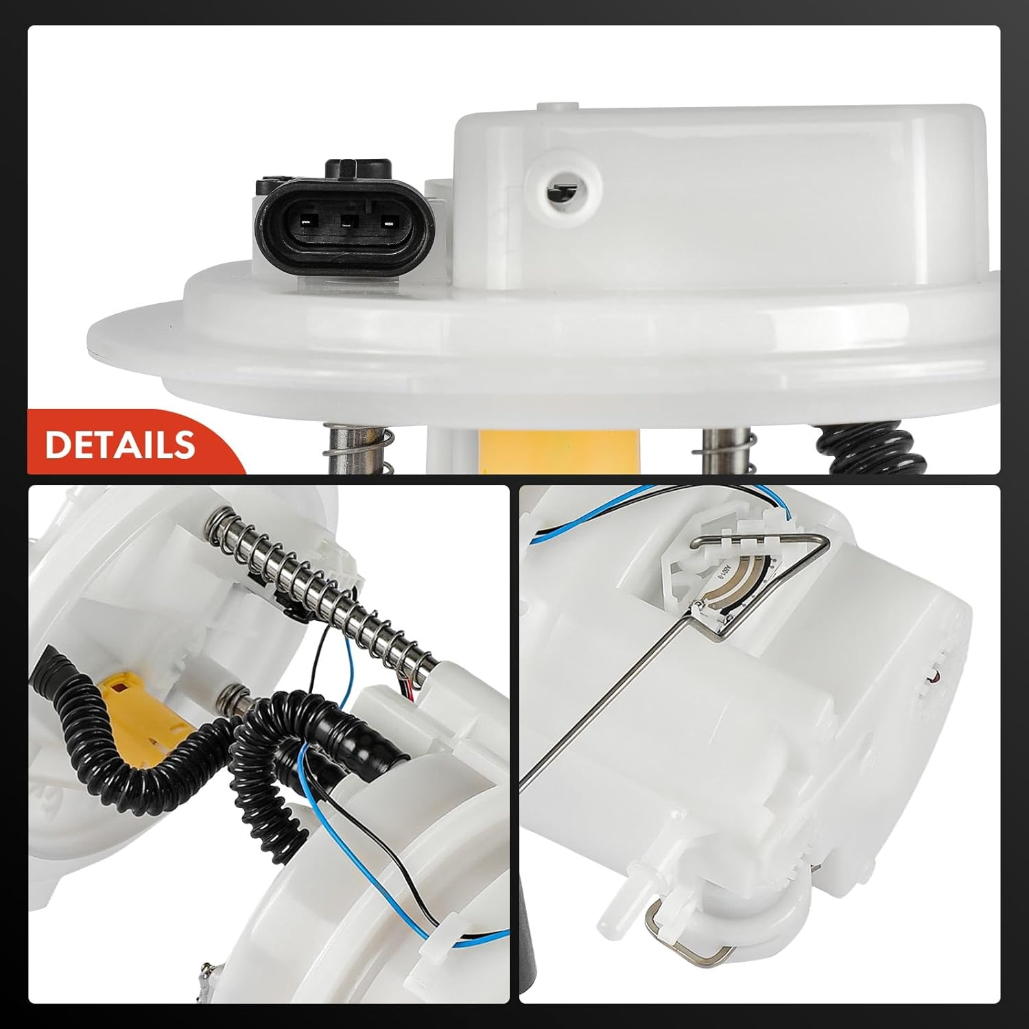 A-Premium Electric Fuel Pump Module Assembly with Pressure Sensor Compatible with Kia Models - Sorento 2012-2013 2.4L Gas, Replace# 31110-1U300, 311101U300