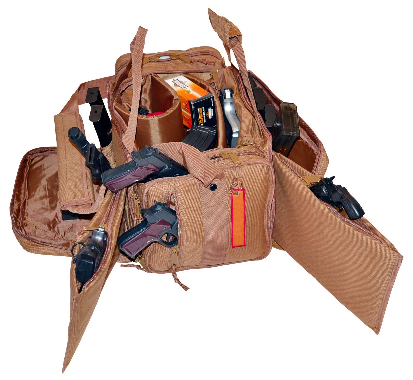 PARISUN Tactical Range Bags with Weather Resistant Material for Shooting, Range, Storage and Transport