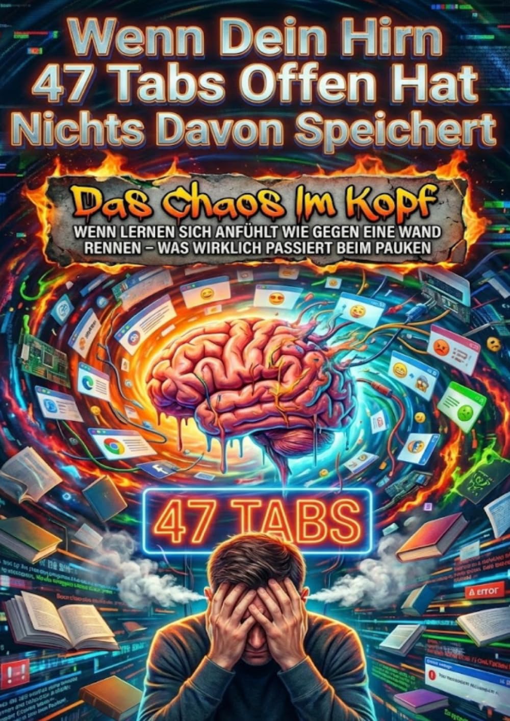 Wenn Dein Hirn 47 Tabs Offen Hat und Nichts Davon Speichert: Das Chaos Im Kopf Wenn Lernen Sich Anfühlt Wie Gegen Eine Wand Rennen – Was Wirklich Passiert Beim Pauken