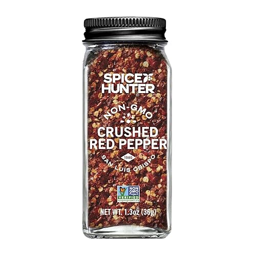 ZEP-PRO Spice Hunter - Chile rojo triturado, 1.3 onzas (paquete de 6)