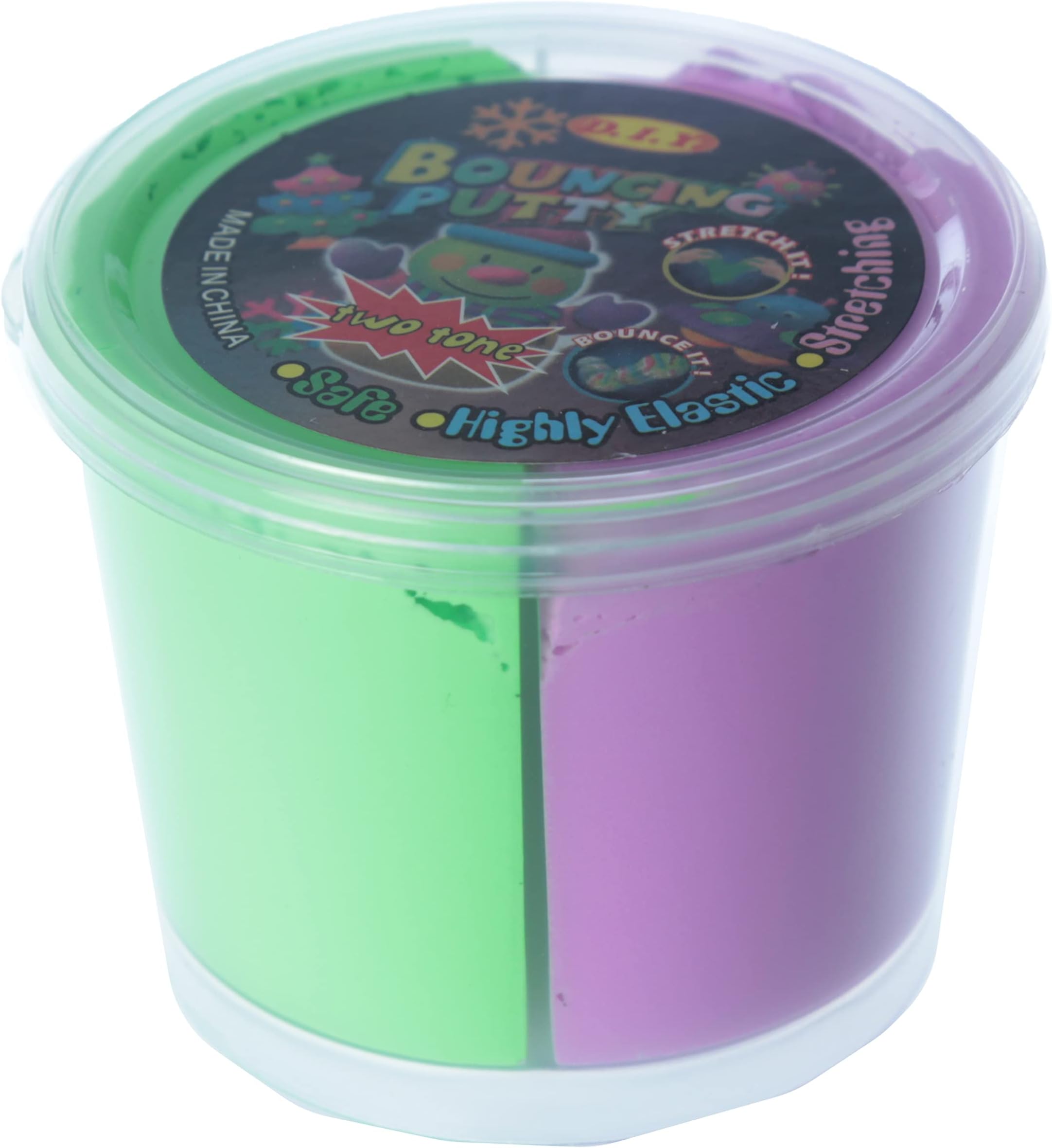 Two Tones Bouncing Putty