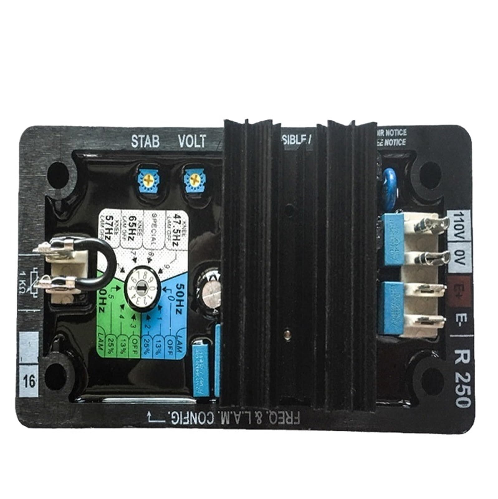 CSKWLLNBC 1pcs AVR R250 Automatic Voltage Regulator for Generator Alternator