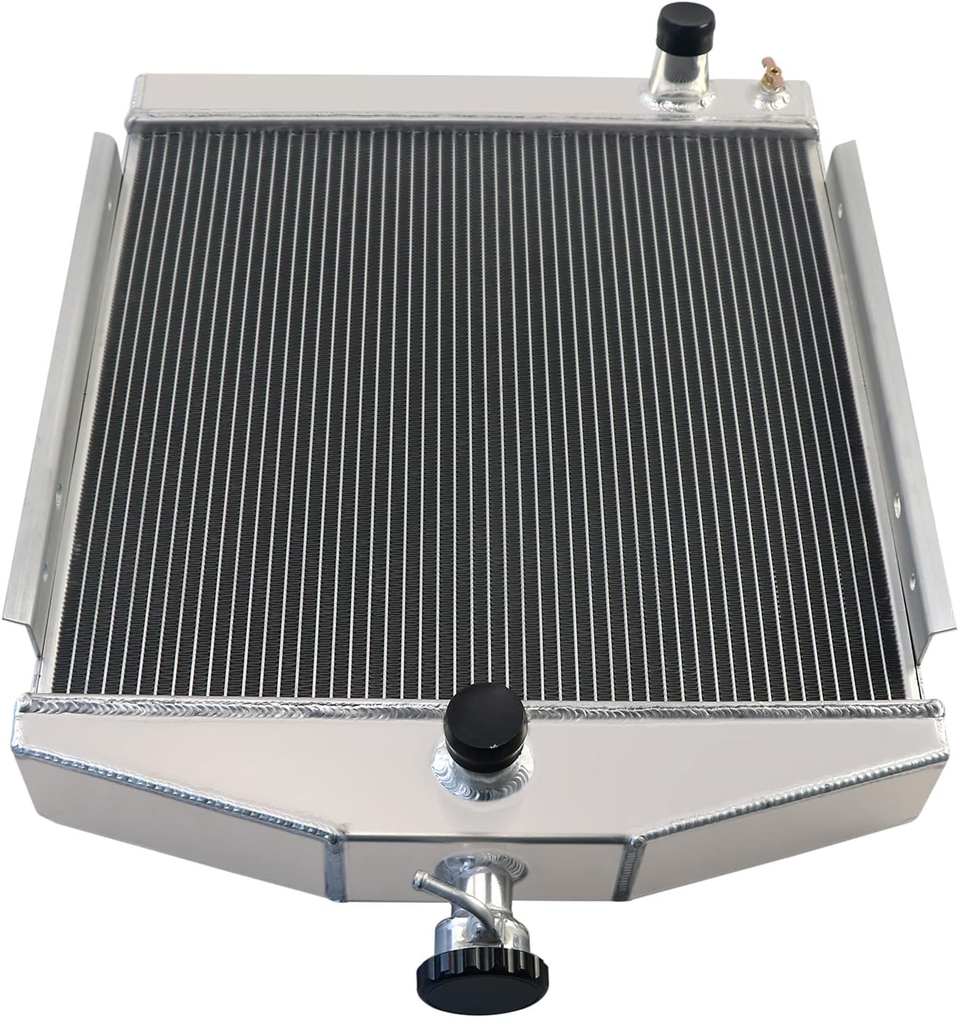 Aluminum Radiator for Lincoln Welder 200 & 250 Amp H19491 SA250 SAE300 SAF300 SA200 G1087 H19491 G10877198 2 Row Core Radiators