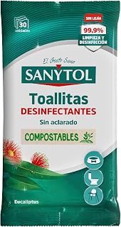 Toalhetes Desinfetantes Individuais para Mãos - Embalagem Portátil (Certificados para Contacto Alimentar)