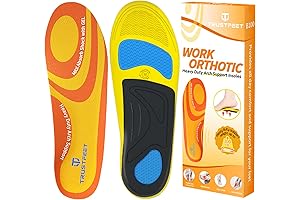 Work Orthotic Heavy Duty Support Insoles for Rain Boots Women
