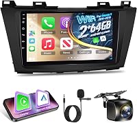 ETLFUCyber Android autorádio pre Mazda 5 2011-2013, 9-palcový HD dotykový displej, GPS, WiFi, Bluetooth, Carplay, Android Auto, FM, RDS, EQ 1