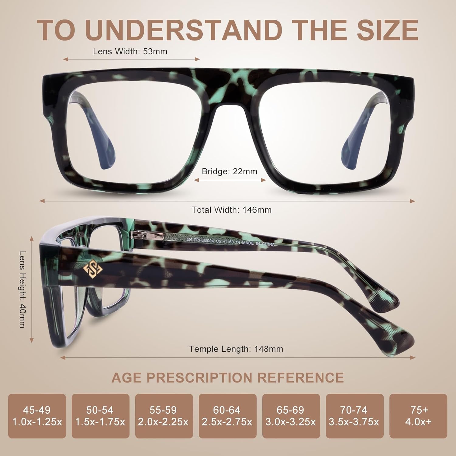 Reading Glasses for Men Women TR90 Frame Blue Light Blocking Computer Readers with UV Protection - Image 4