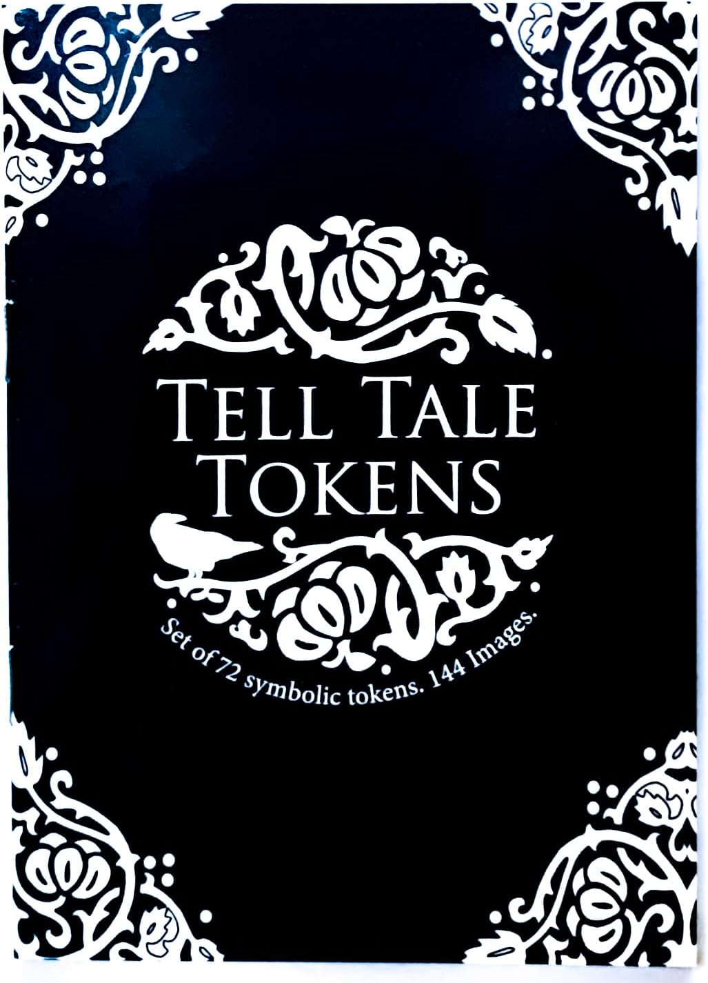 Tell Tale Tokens: Storytelling Tokens - 72 Count, All Ages, Modern Classic, Unisex, Waterproof