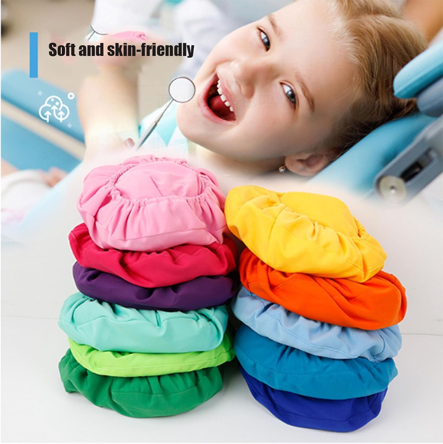 Protective Dental Chair Covers - Washable Full Chair Covers Set (4 Pcs), Durable, Waterproof, Easy to Clean, Ideal for Dental Clinics and Offices, A10