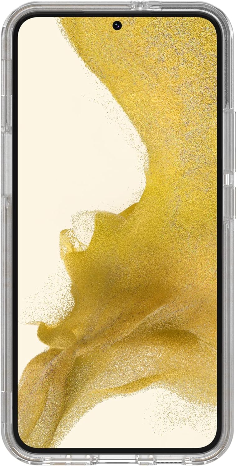 OtterBox Galaxy S22+ Symmetry Series Case - Stardust (Glitter/Clear), Ultra-Sleek, Wireless Charging Compatible, Raised Edges Protect Camera & Screen