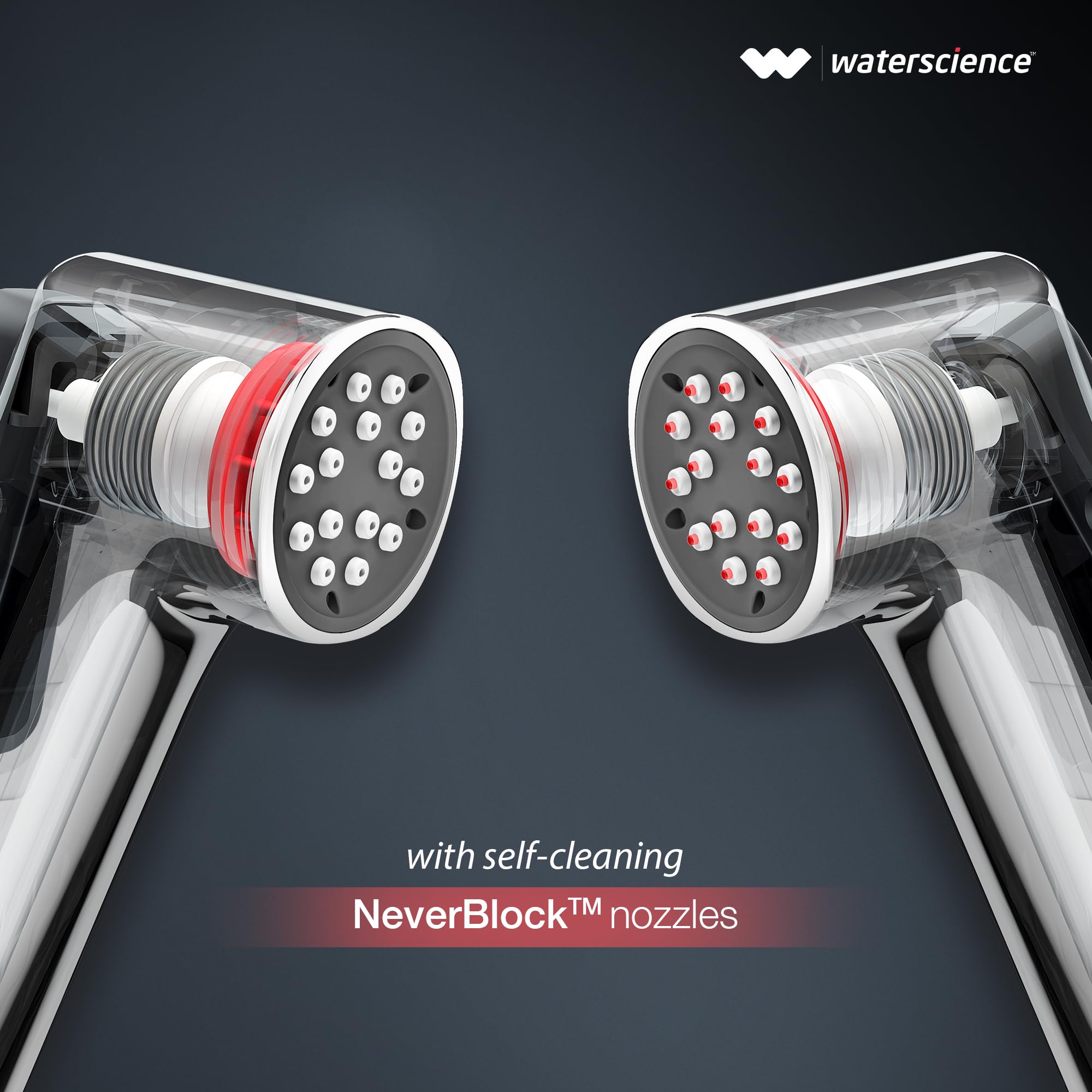 WaterScience NeverBlock™ Health Faucet for Toilet | Jet Spray | Self-Cleaning | Without Hose | Up to 40% Water Saving | Chrome Finish - PURO-HFS-625 1