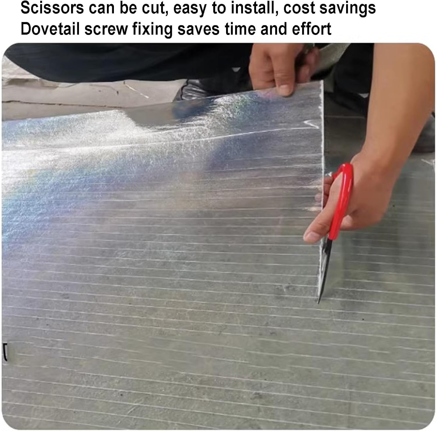 EMYJAY Roofing Sheet Polycarbonate Sheet, Clear Daylighting Panel Transparent Heat-Insulating Flame Retardant Greenhouses Cover for Cold Frame Cladding (Color : Clear, Size : 1mx10m)