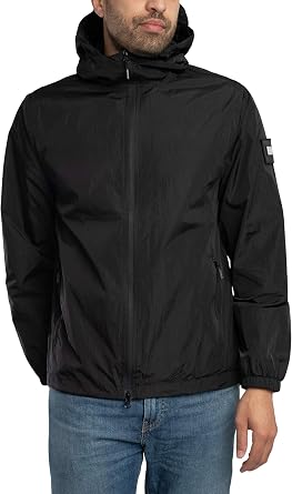 Weekend Offender Men's Technician Face Mask Jacket, Black, L