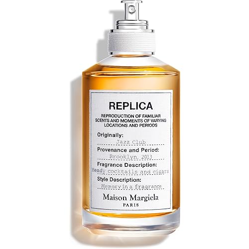 Maison Margiela - Replica - Jazz Club Eau de Toilette - Warm & Spicy Scent - With Vanilla, Rum Accord, & Tobacco