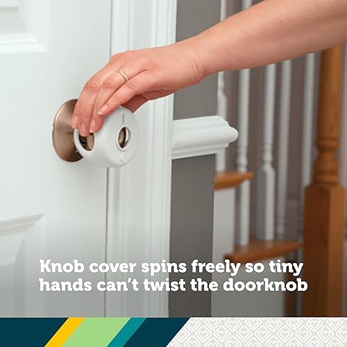 Miniatura 3 de Safety 1st Parent Grip - Fundas para pomos de puerta color blanco talla única paquete de 3