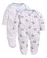 BabyGo Baby Romper 100% Cotton Rompers for New Born Baby|Sleepsuits for Baby Boys & Girls |Onesies| Infant Clothes|WHITE