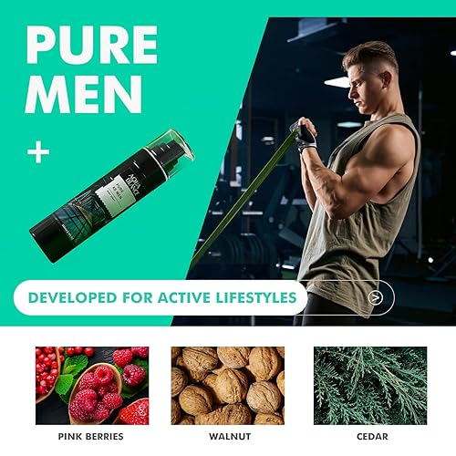 Miniatura 2 de Spray corporal desodorante para hombres, spray refrescante corporal para hombre, niebla de fragancia, paquete de 3, cada uno de 3.4 onzas líquidas,