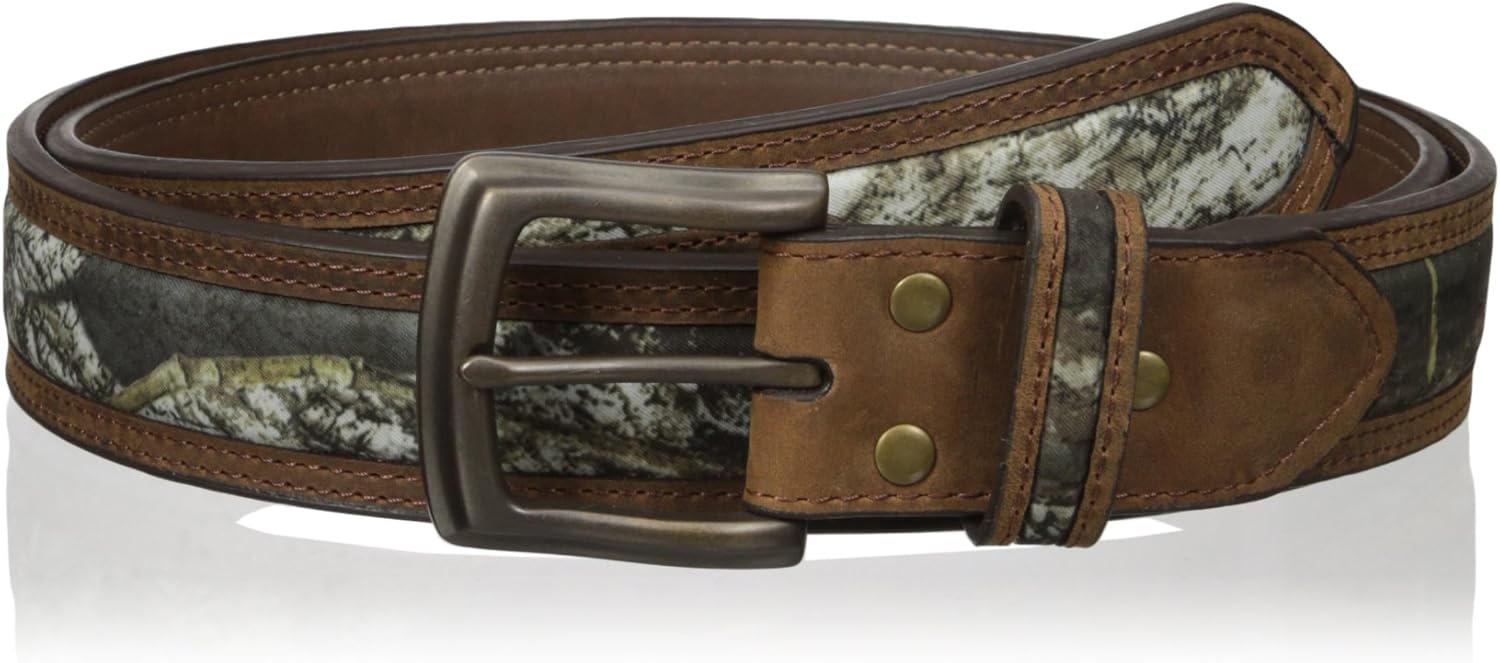 Nocona Men's Camo Center Inlay Belt