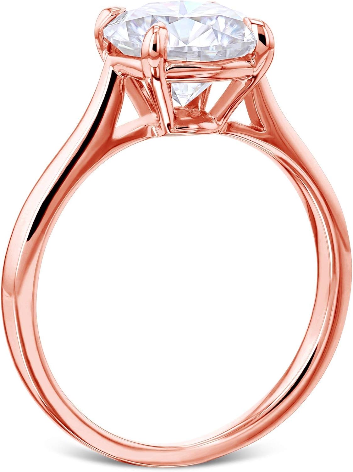 Kobelli 1.9ct Round Moissanite Solitaire Ring 14K Gold (G-H/VS)