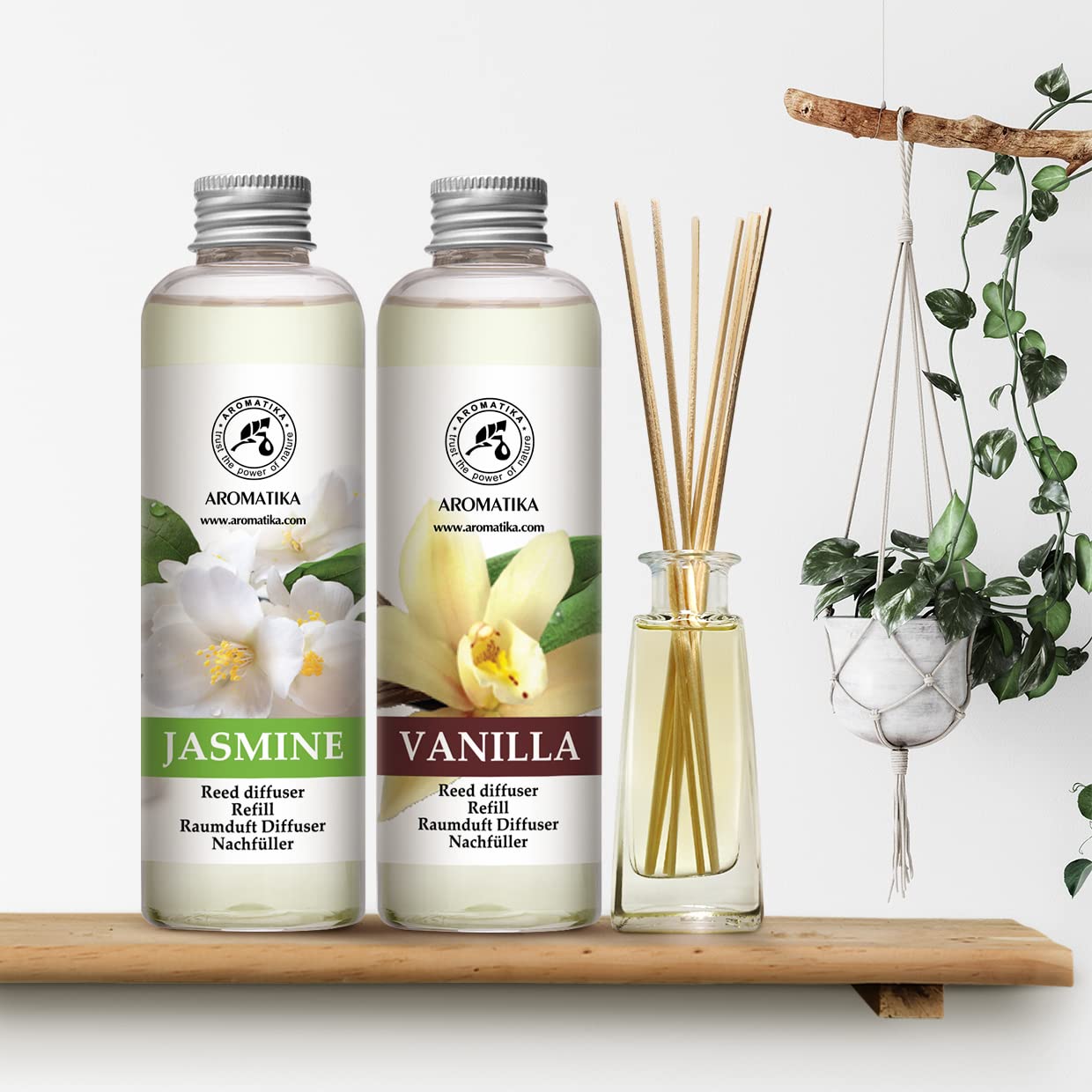 Reed diffuser amber navulling | | Cadeaus en interieur Reed diffuser amber navulling | | Cadeaus en interieur