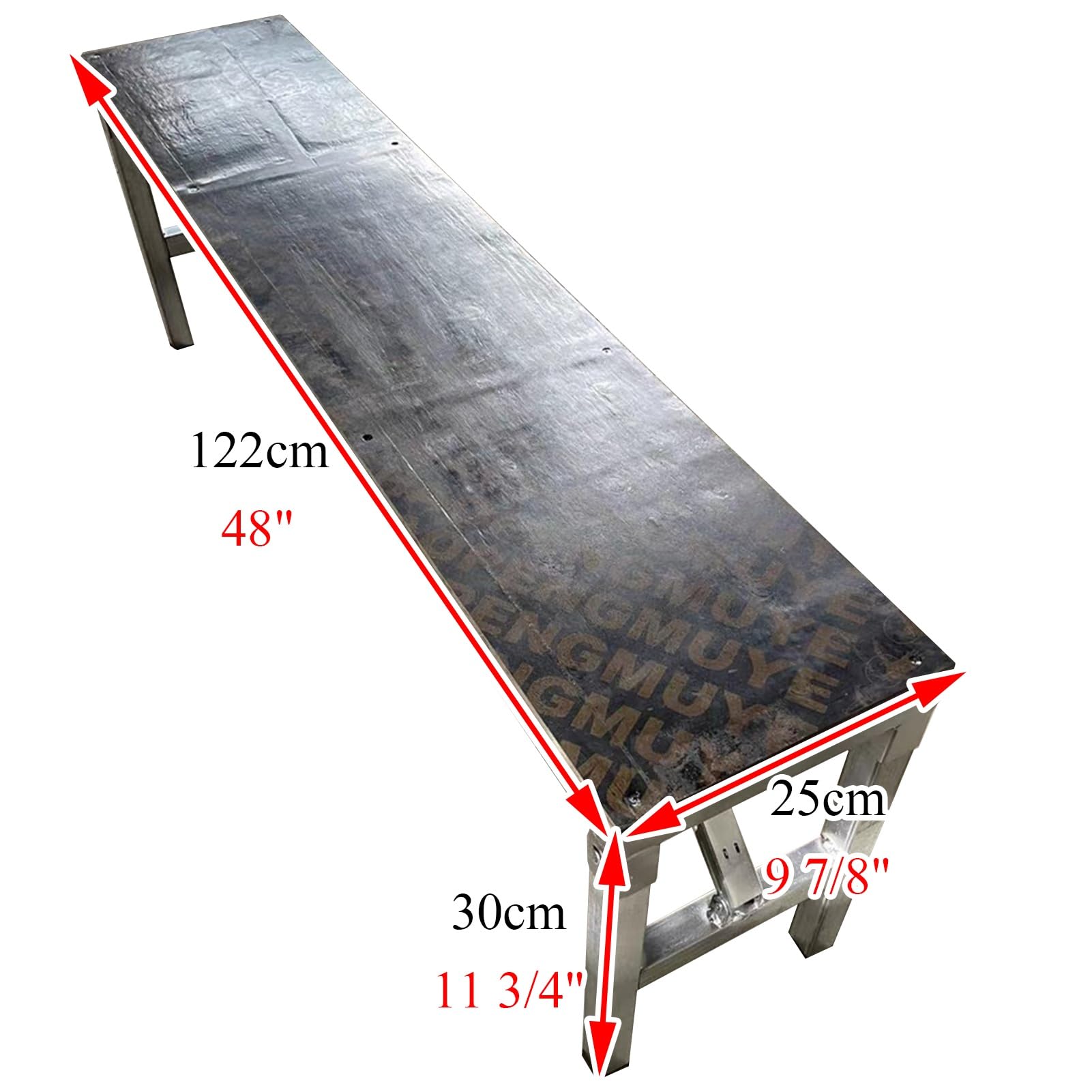 Estrade Escalier de Scène Pliable et Portable, Petit, Plateforme pour Spectacle, Marches pour Chœur, Escalier Événementiel à une Marche(H30cm(11 3/4"))