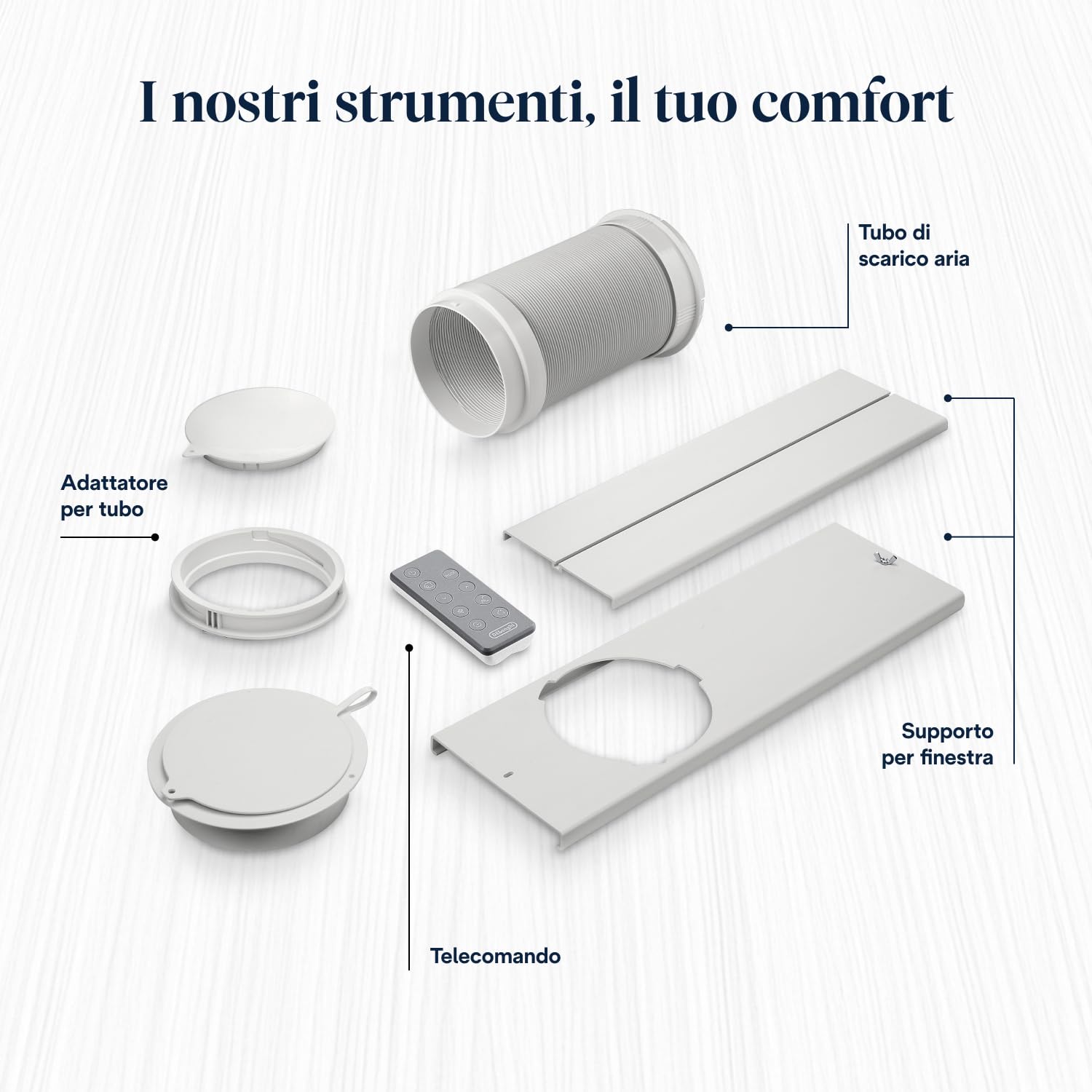 De'Longhi Pinguino GentleJet Inverter – Condizionatore Portatile 3 in 1 con Deumidificatore e Ventilatore, 13.000 BTU/h per Ambienti fino a 130 m³, Silenzioso, Classe A+, Bianco (PACAP130IGENTLEJET)