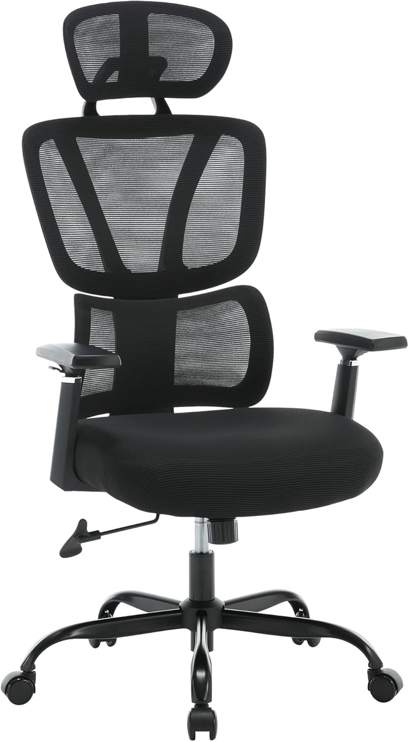 Westice Home Office Ergonomic, Executive Mesh Office Desk Chair with Wheels, Swivel