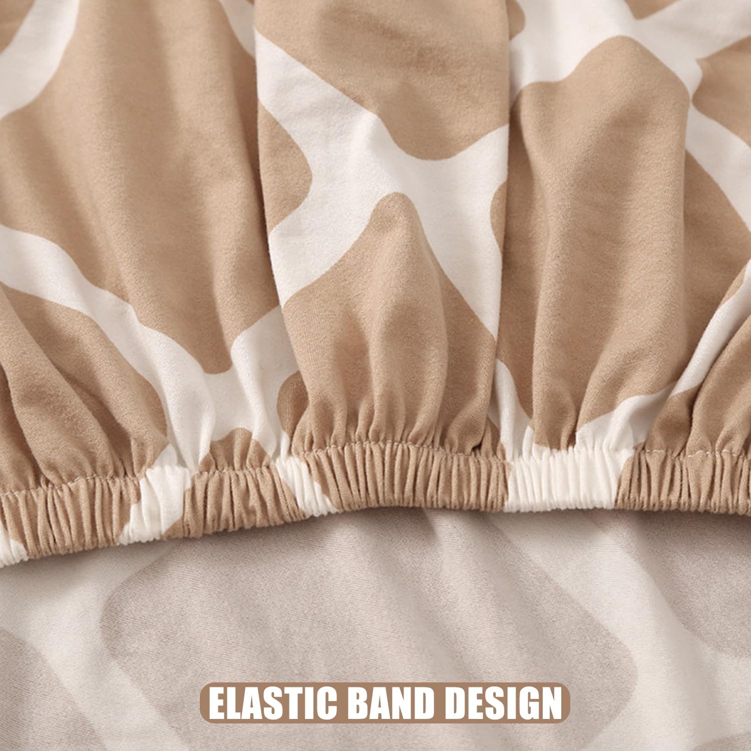 K,wingback Chair Cover, Wingback Chair Cover 2-Piece Wing Chair Cover Slipcover for Armchair Stretch Sofa Cover with Seat Cushion Cover Furniture Protector for Living Room Bedroom Hotel