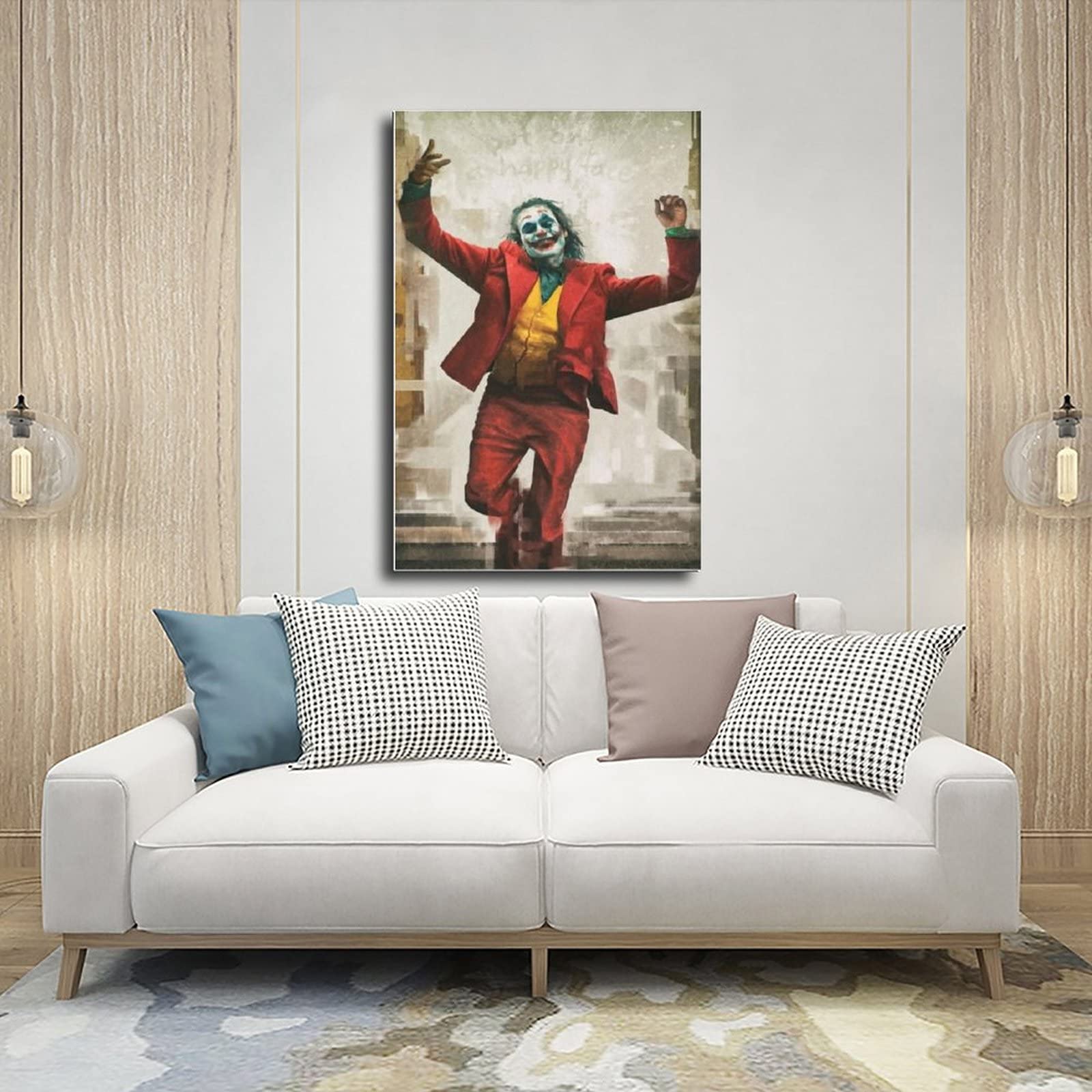 Poster Rétro Sur Toile 50x75 Cm - Décoration Murale Pour Chambre, Bureau, Personnalisation Possible