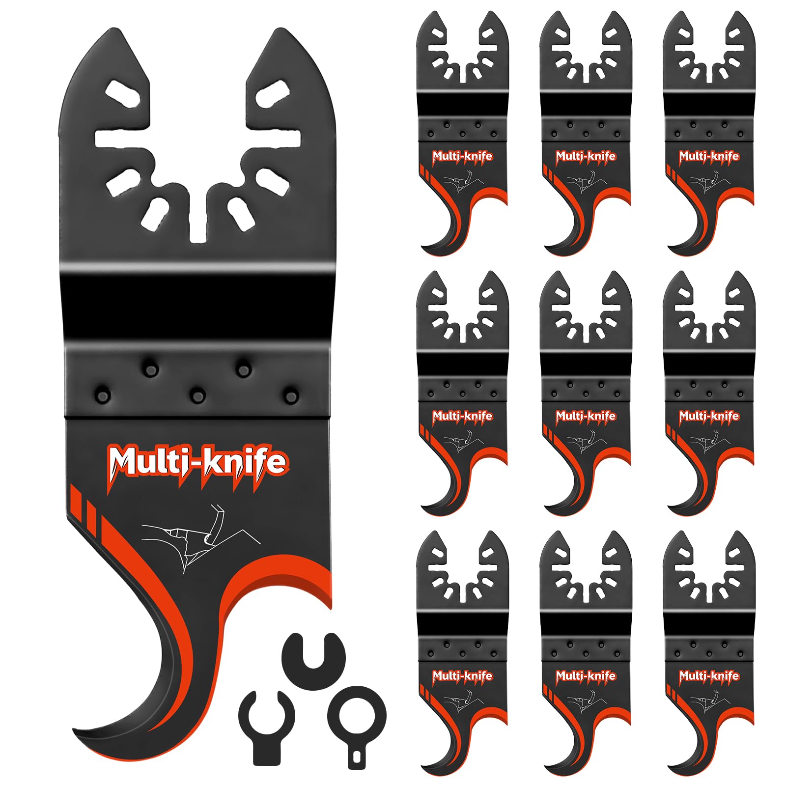 AIFICUT Oscillating Saw Blades - 26 Piece Kit -10